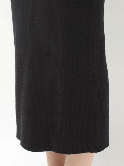 RESEXXY フリルタイトニットワンピース