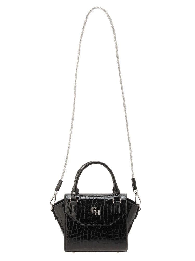 GYDA GG エナメルクロコ mini BAG
