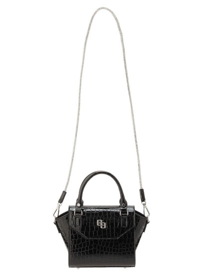 GYDA GG エナメルクロコ mini BAG