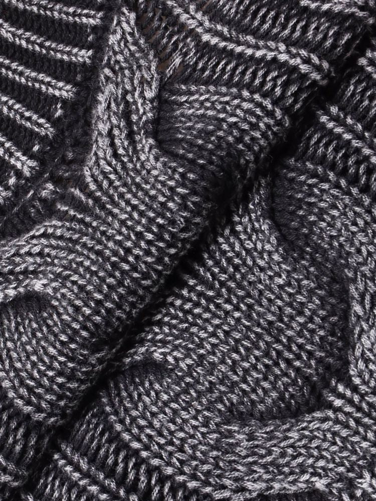 GYDA 2WAY メッシュブリーチニットトップス