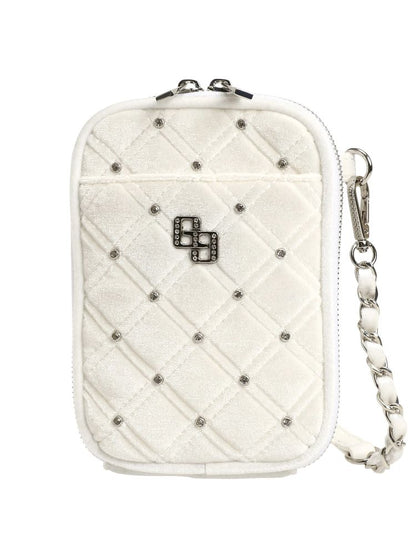 GYDA GG ベロア bijou quilting ミニショルダーBAG