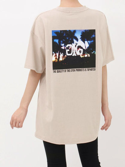 GYDA Symmetry GYDA back photo Tシャツ