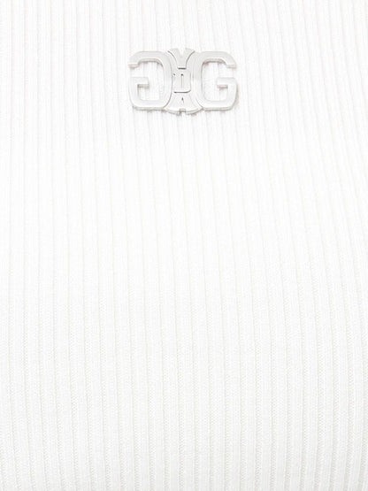 GYDA Symmetry GYDA プレートハーフスリーブニットTOPS