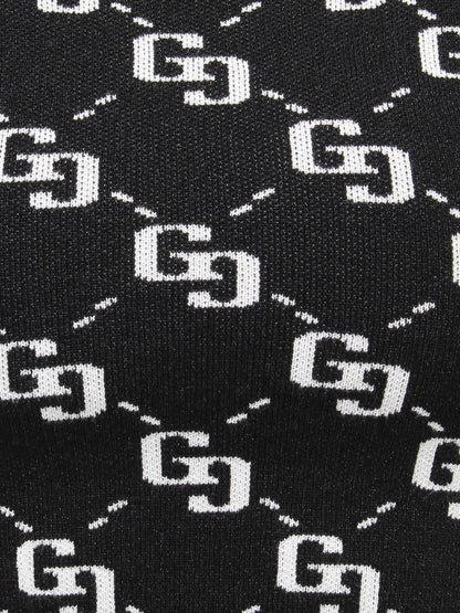 GYDA GG jacquard ラメニットTOPS