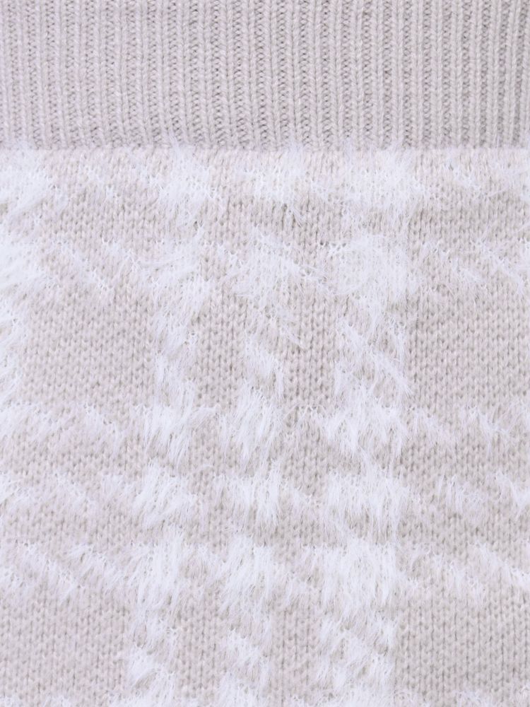 GYDA シャギーCHECK PATTERN MIXニットスカートライクショートパンツ【SETUP着用可】