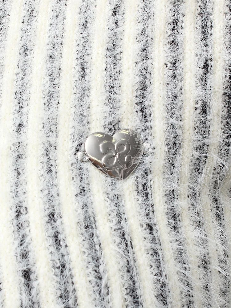 EMODA シャギープレーティングジップトップス