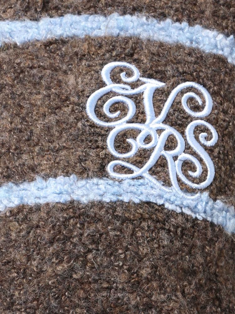 EVRIS オーバーサイズフードニットトップス