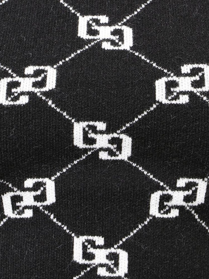 GYDA GG quilting ニットトップス