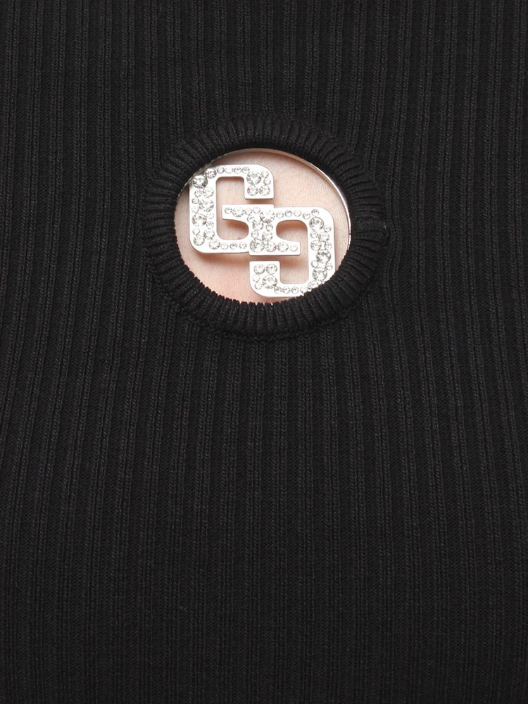 GYDA GG bijou MOLD long sleeve ニットワンピース