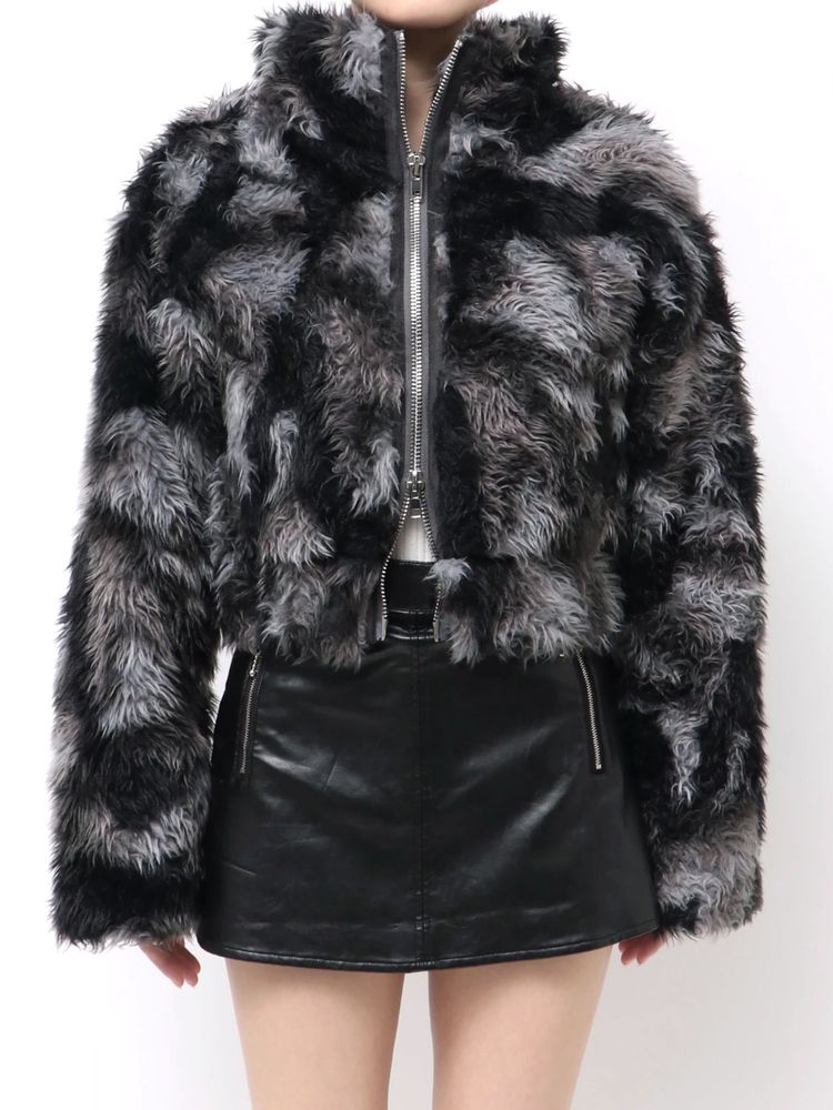 EMODA シングルミニボアブルゾン