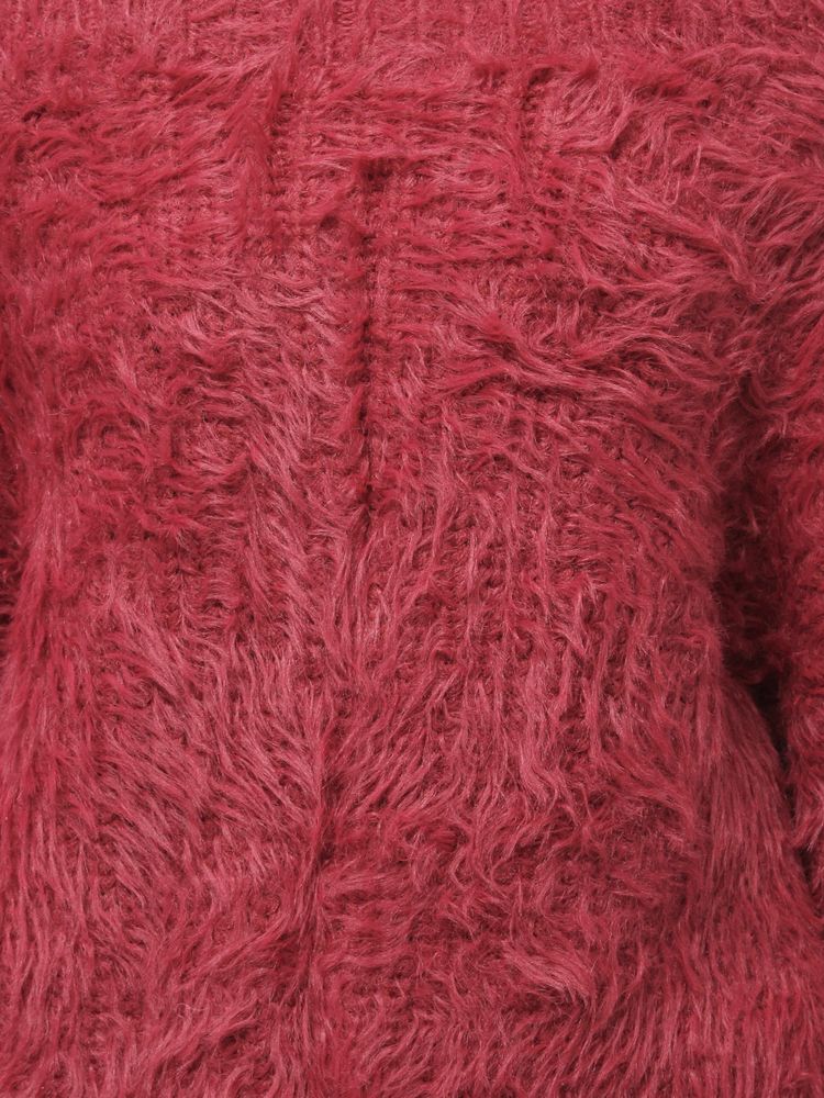 GYDA 2way シャギーチョーカーニットトップス