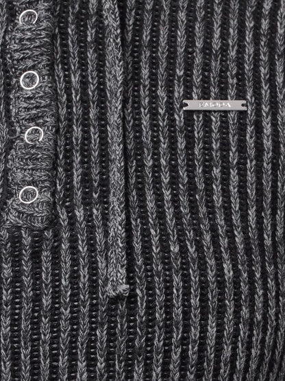 EMODA ダメージニットフーディ