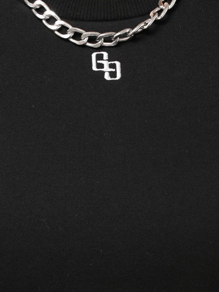 GYDA SIDE OPEN CHAIN GGスウェットワンピース