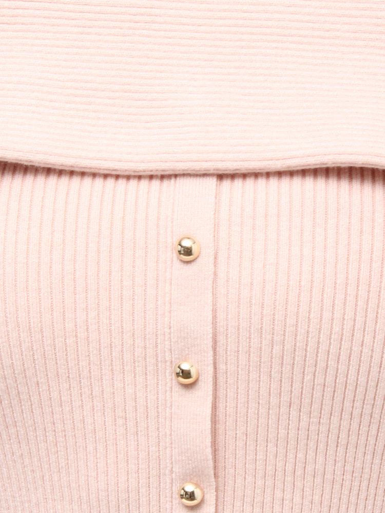 RESEXXY オフショルペプラムニットトップス