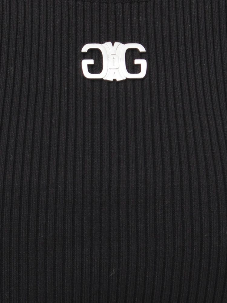GYDA Symmetry GYDA プレートハーフスリーブニットTOPS