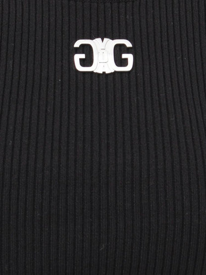 GYDA Symmetry GYDA プレートハーフスリーブニットTOPS