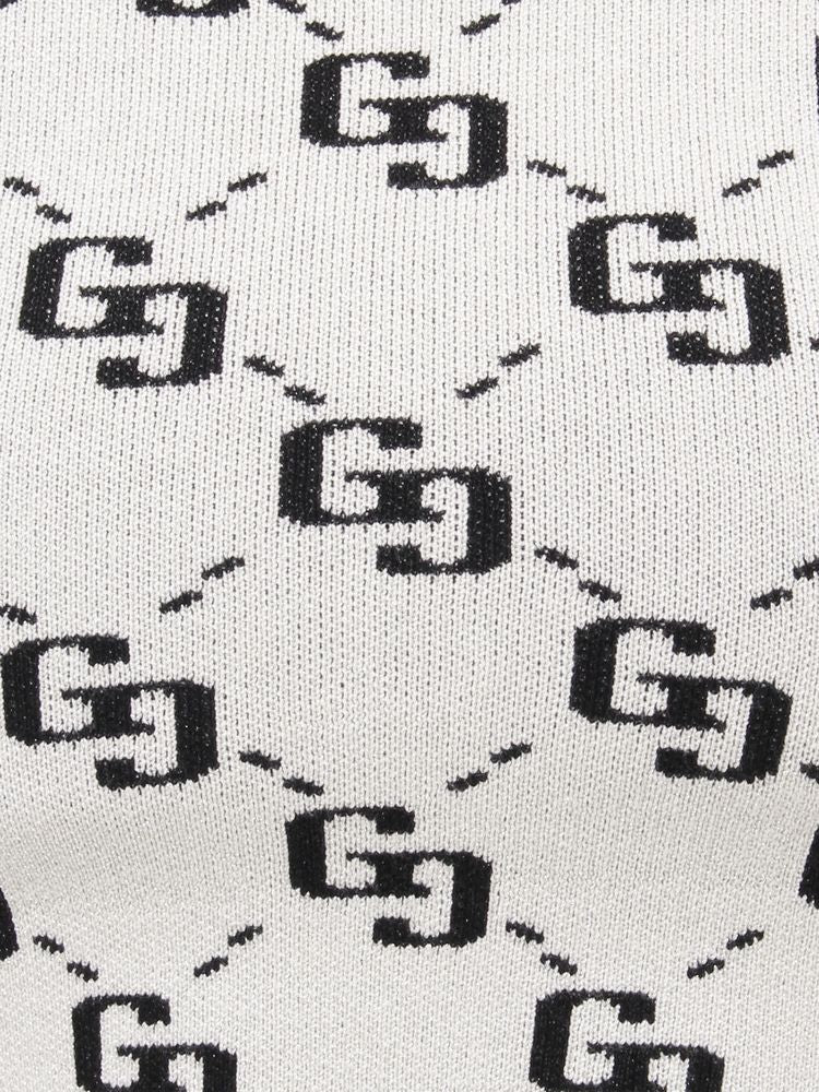 GYDA GG jacquard ラメニットTOPS