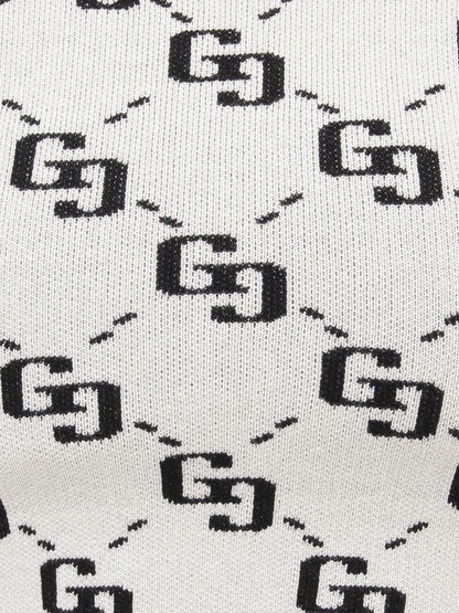 GYDA GG jacquard ラメニットTOPS