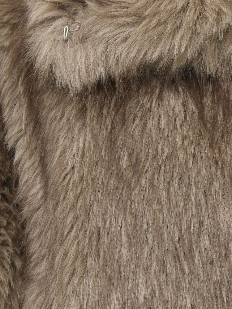 EVRIS フェイクファーショートブルゾン