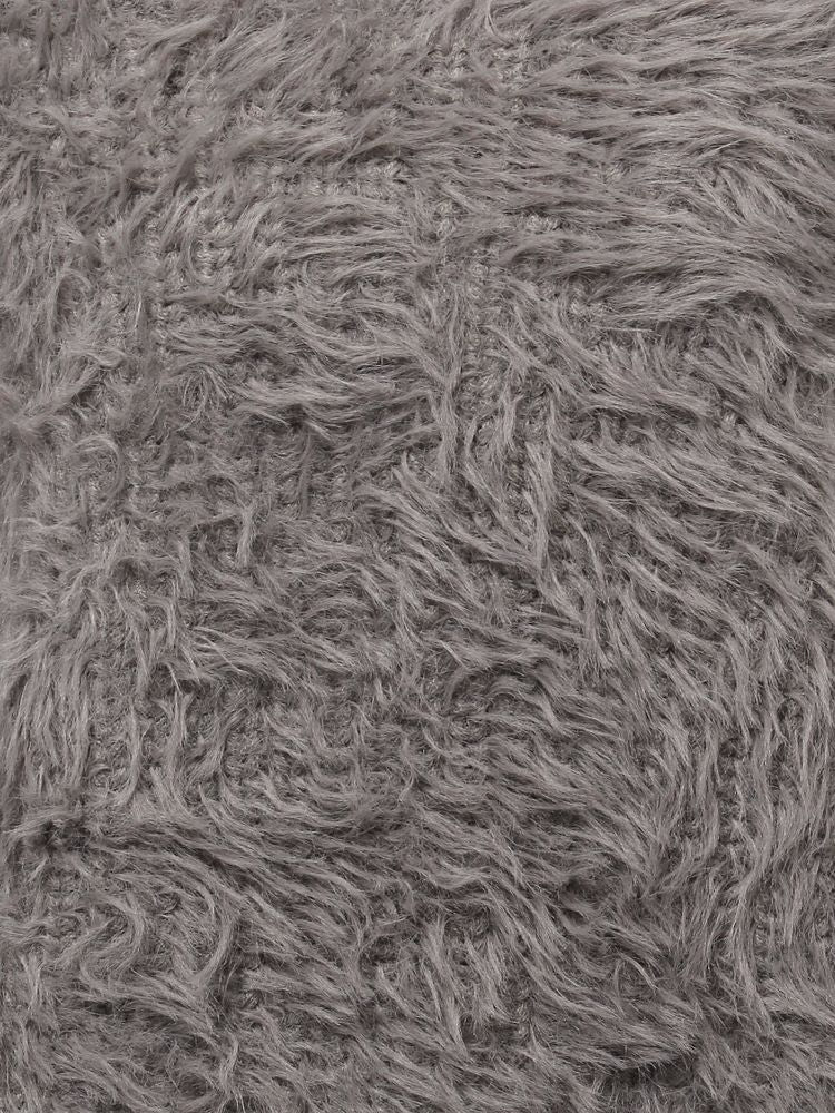 GYDA 2way シャギーチョーカーニットトップス