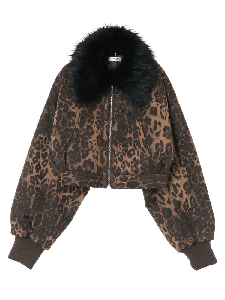 EVRIS 2WAYフェイクスウェードブルゾン