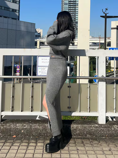 EMODA チューズマキシニットスカート