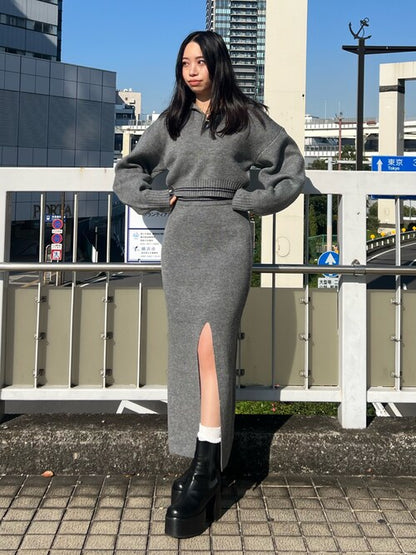 EMODA チューズマキシニットスカート