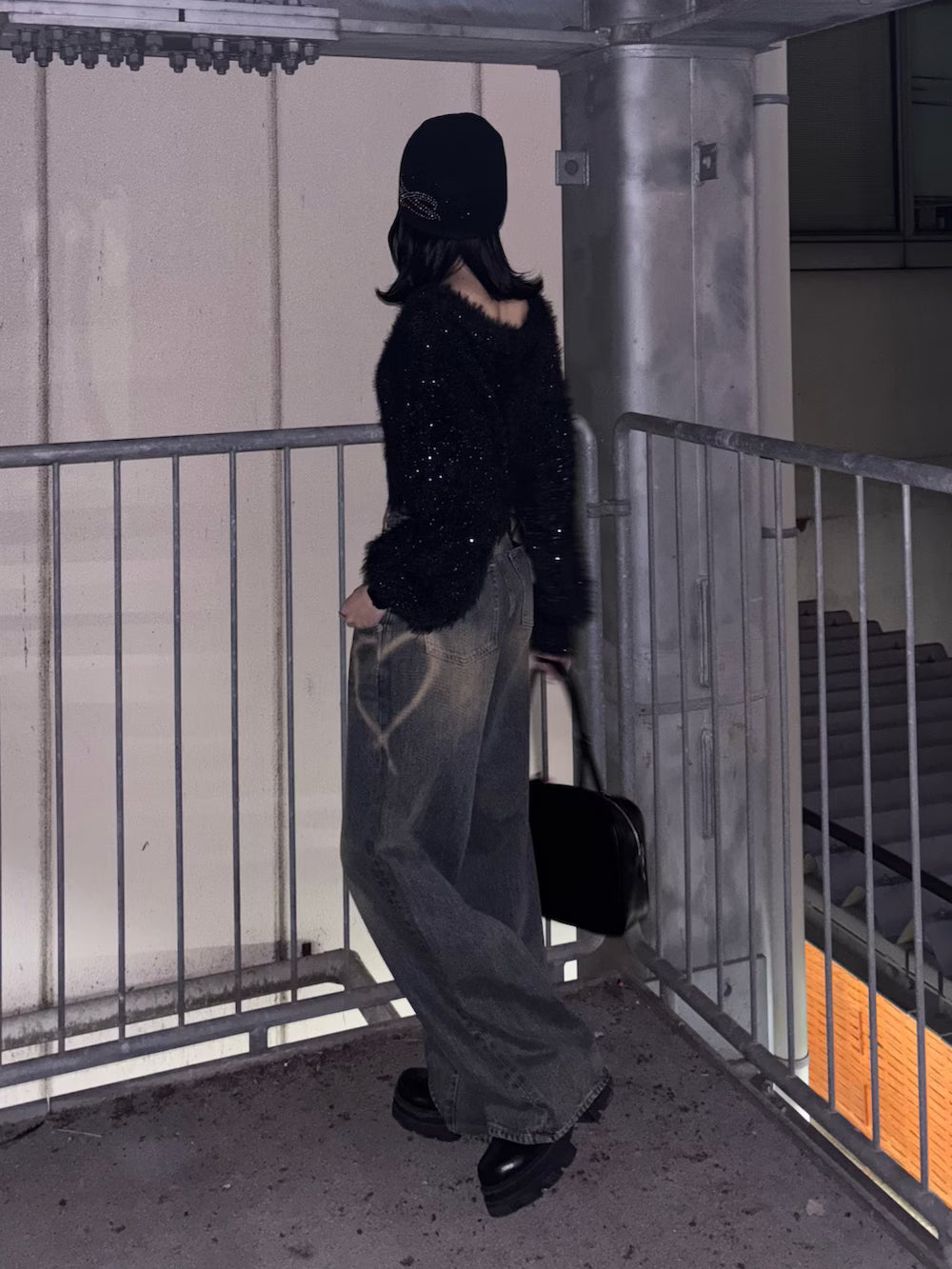 EMODA シャギーシークインズニット