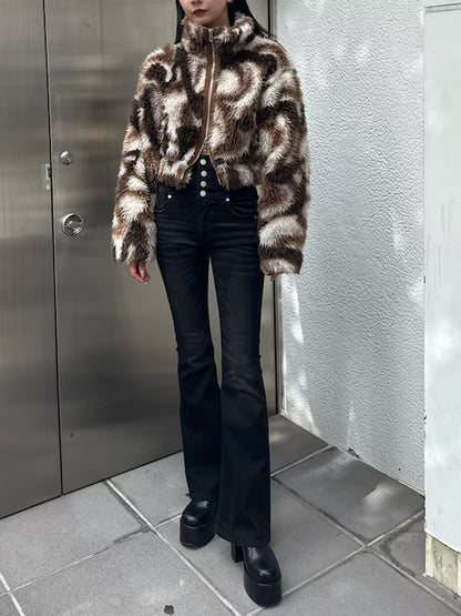 EMODA シングルミニボアブルゾン