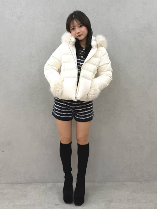 RESEXXY ショートダウンジャケット