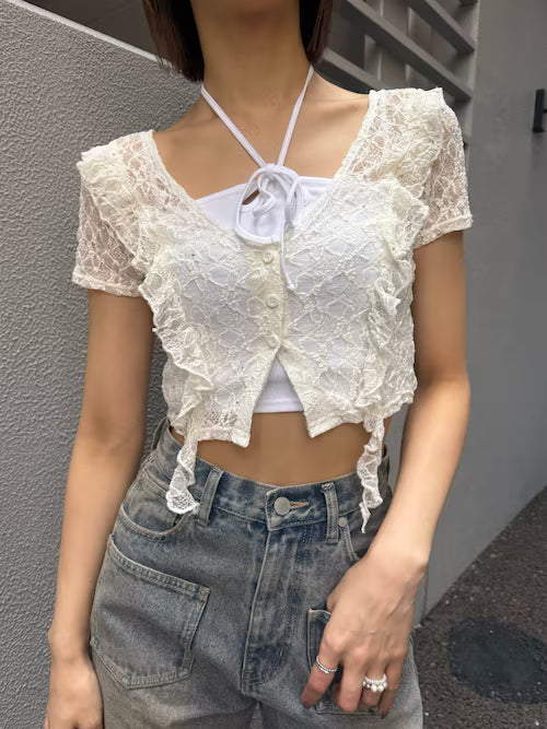 EMODA ラッフルカットツインセット