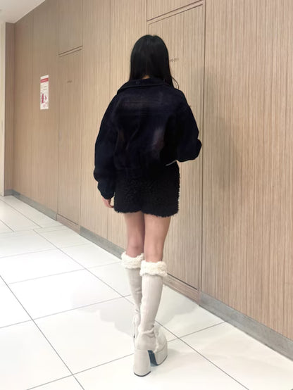 EMODA ムートンプランプフィットブーツ