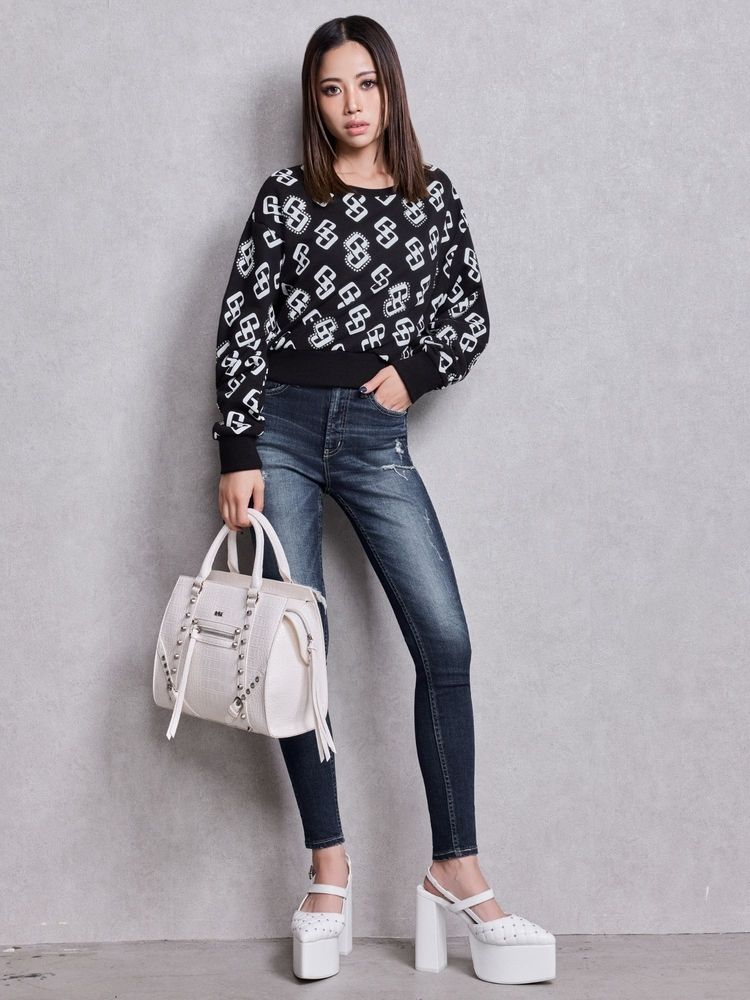 GYDA bijou quilting パンプス