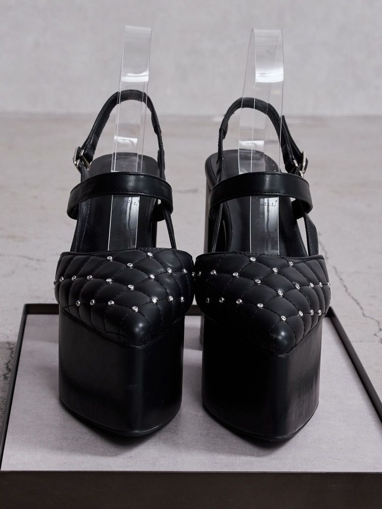 GYDA bijou quilting パンプス