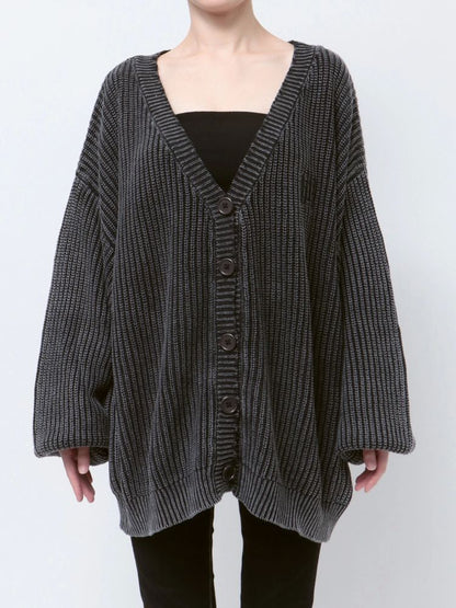 GYDA ブリーチLOOSEニットカーディガン