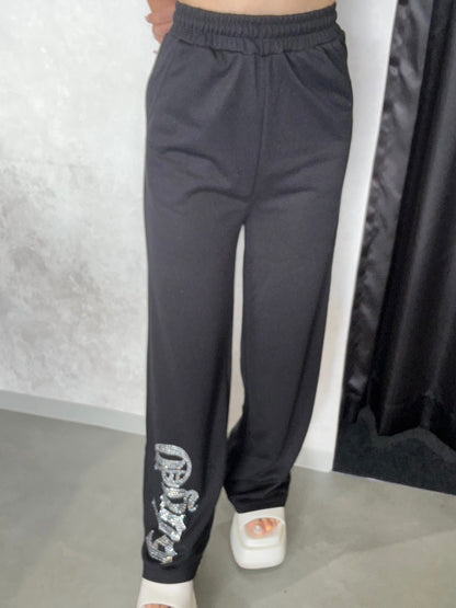 GYDA ラメフレアパンツ