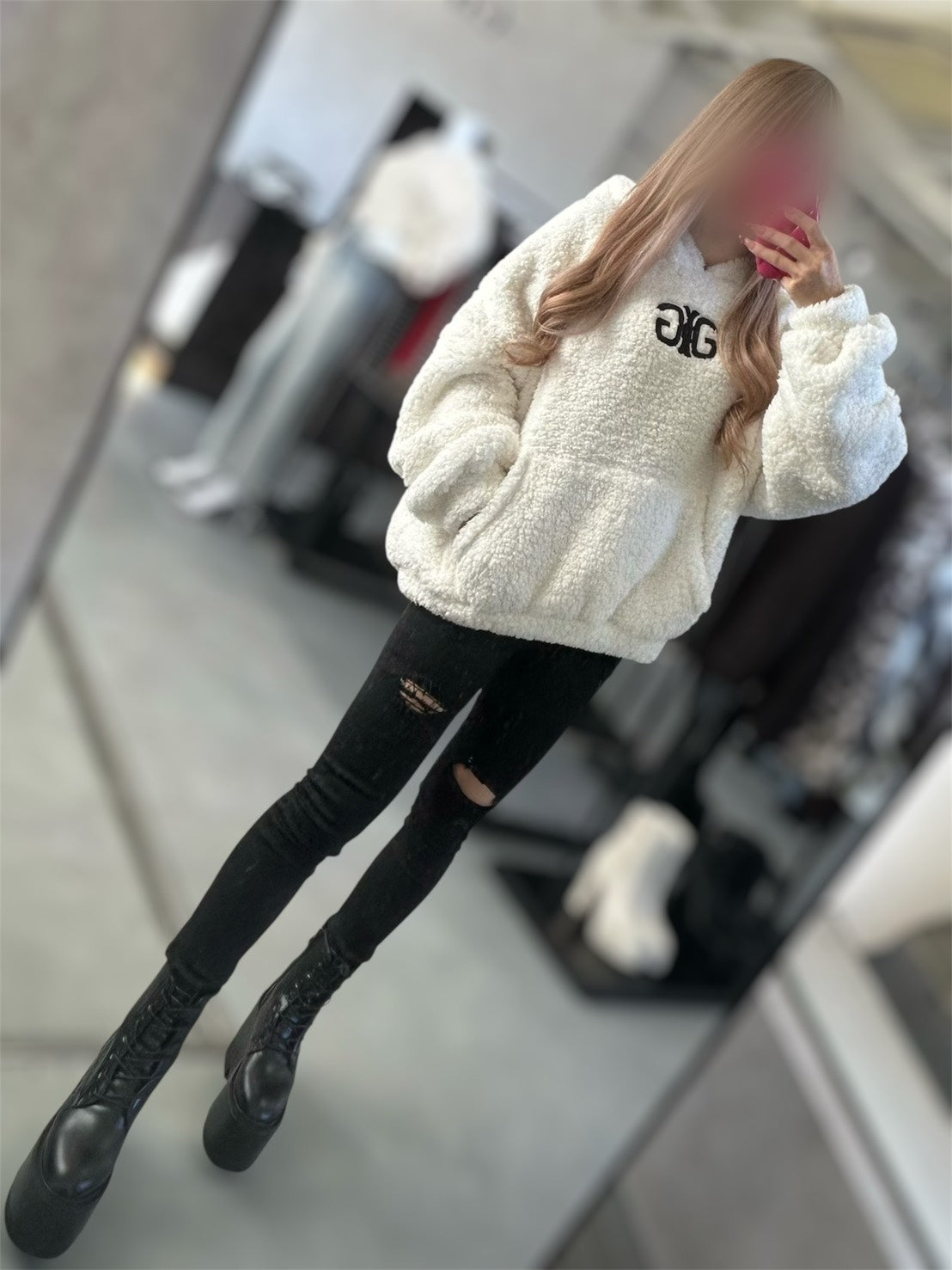 GYDA Symmetry GYDAボアパーカー