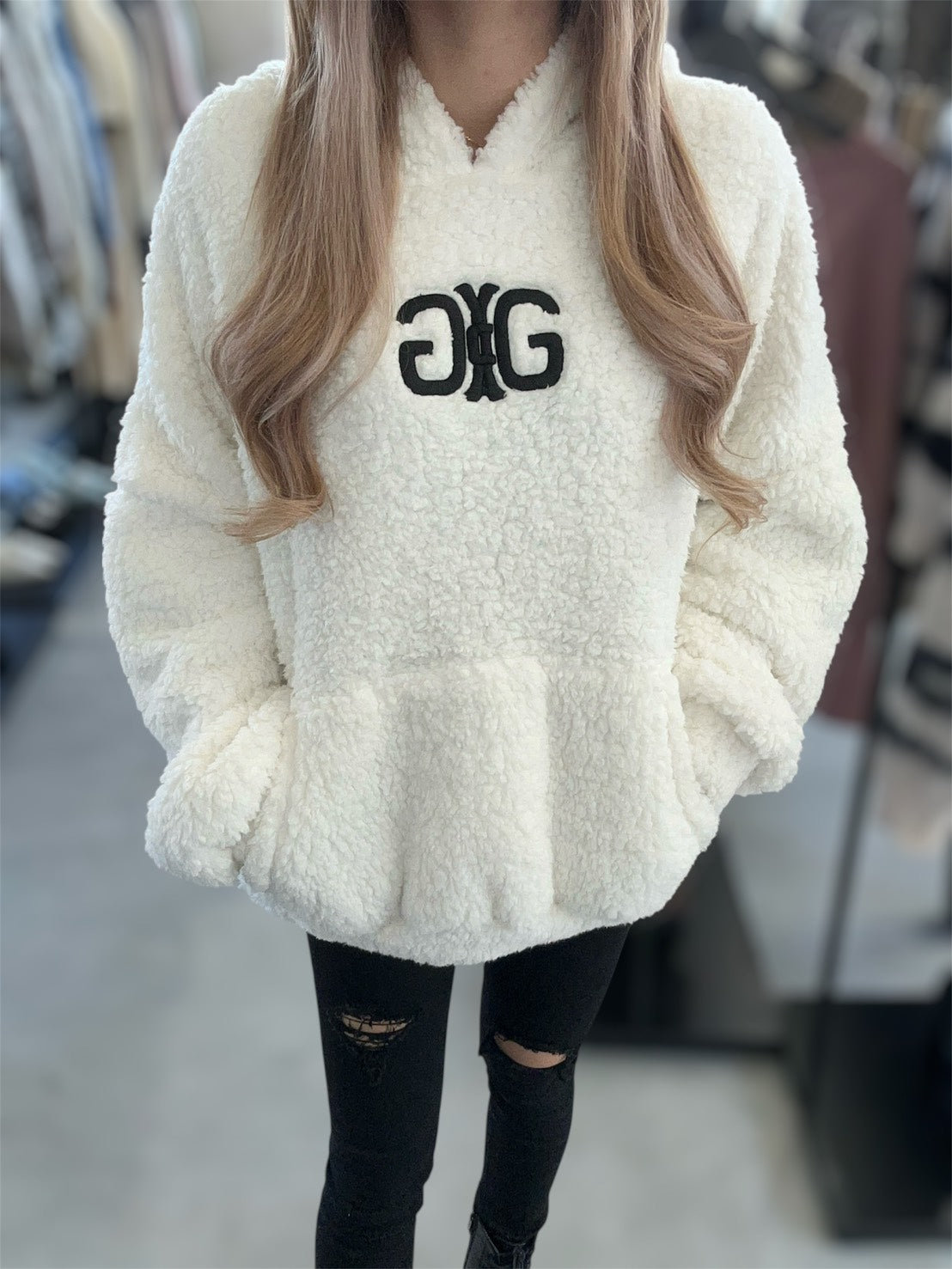 GYDA Symmetry GYDAボアパーカー