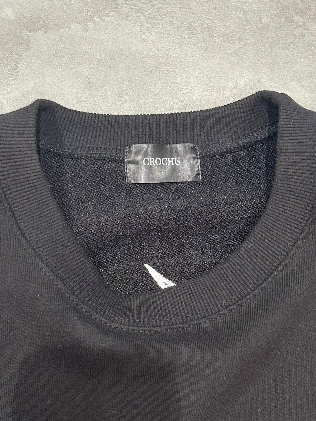 CROCHU CR ビッグロゴスウェットトップス【SET UP着用可】