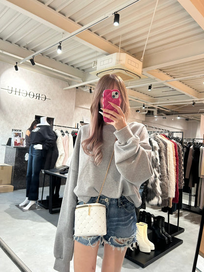 CROCHU CR ビッグロゴスウェットトップス【SET UP着用可】