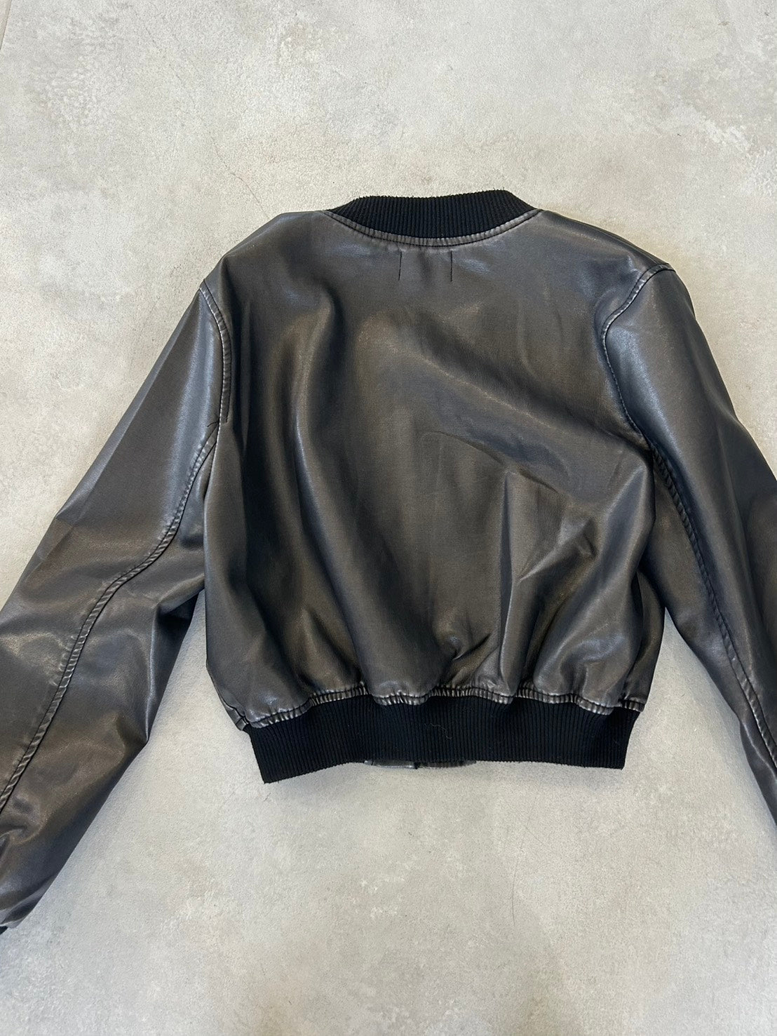 CROCHU ショートレザージャケット