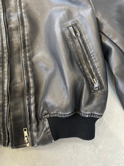 CROCHU ショートレザージャケット