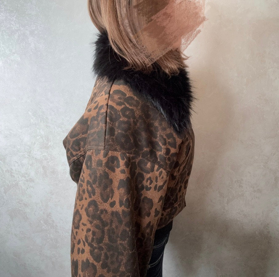 EVRIS 2WAYフェイクスウェードブルゾン