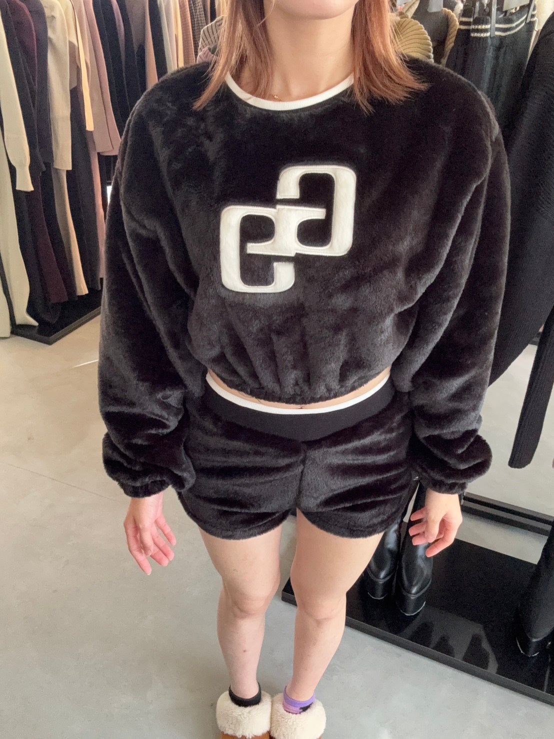 GYDA GG ECO FUR ショートトップス