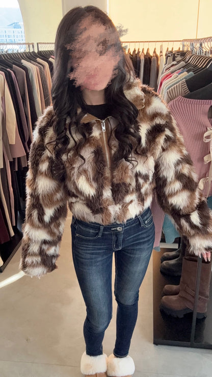 EMODA シングルミニボアブルゾン