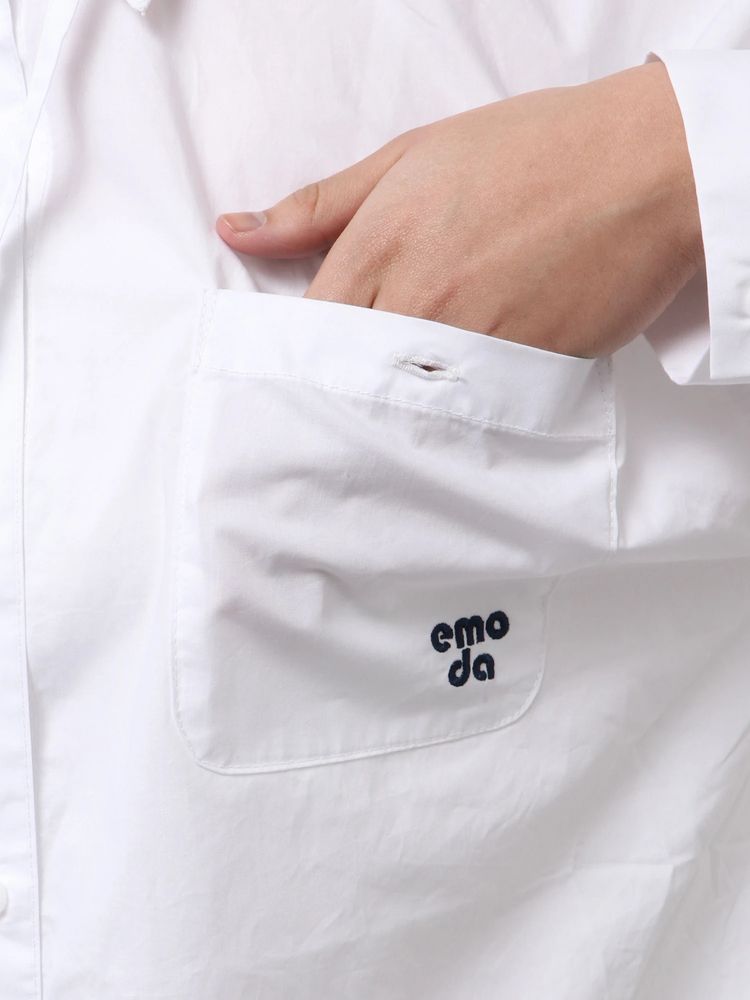 EMODA ワイドボディフーディシャツ