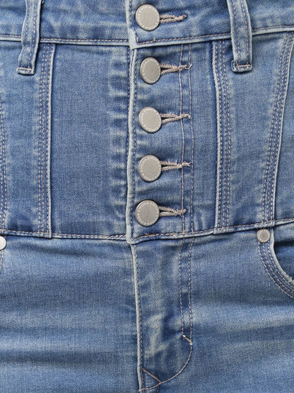 EMODA スーパーハイウエストフレアフレアパギンス