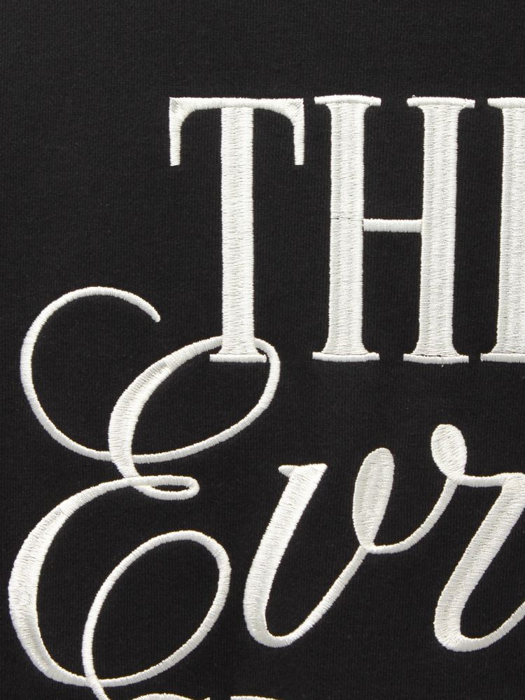 EVRIS THE EVRIS CLUB BIGスウェットトップス