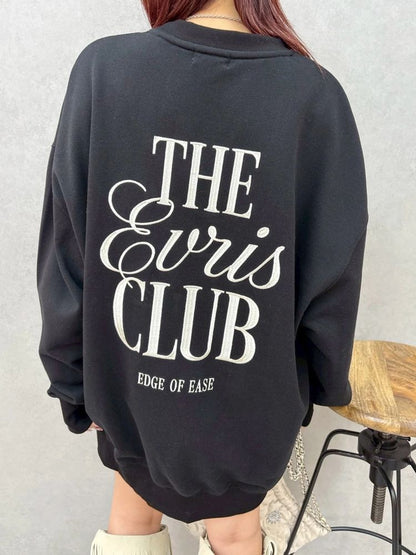 EVRIS THE EVRIS CLUB BIGスウェットトップス