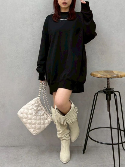 EVRIS THE EVRIS CLUB BIGスウェットトップス